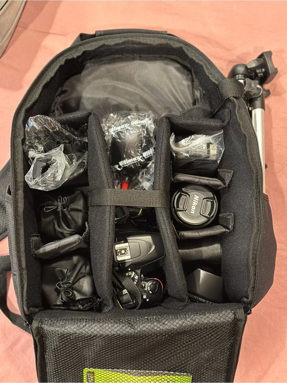 Nikon D3500 DSLR Camera Kit – Lens, Tripod, Flash & Accessories Included